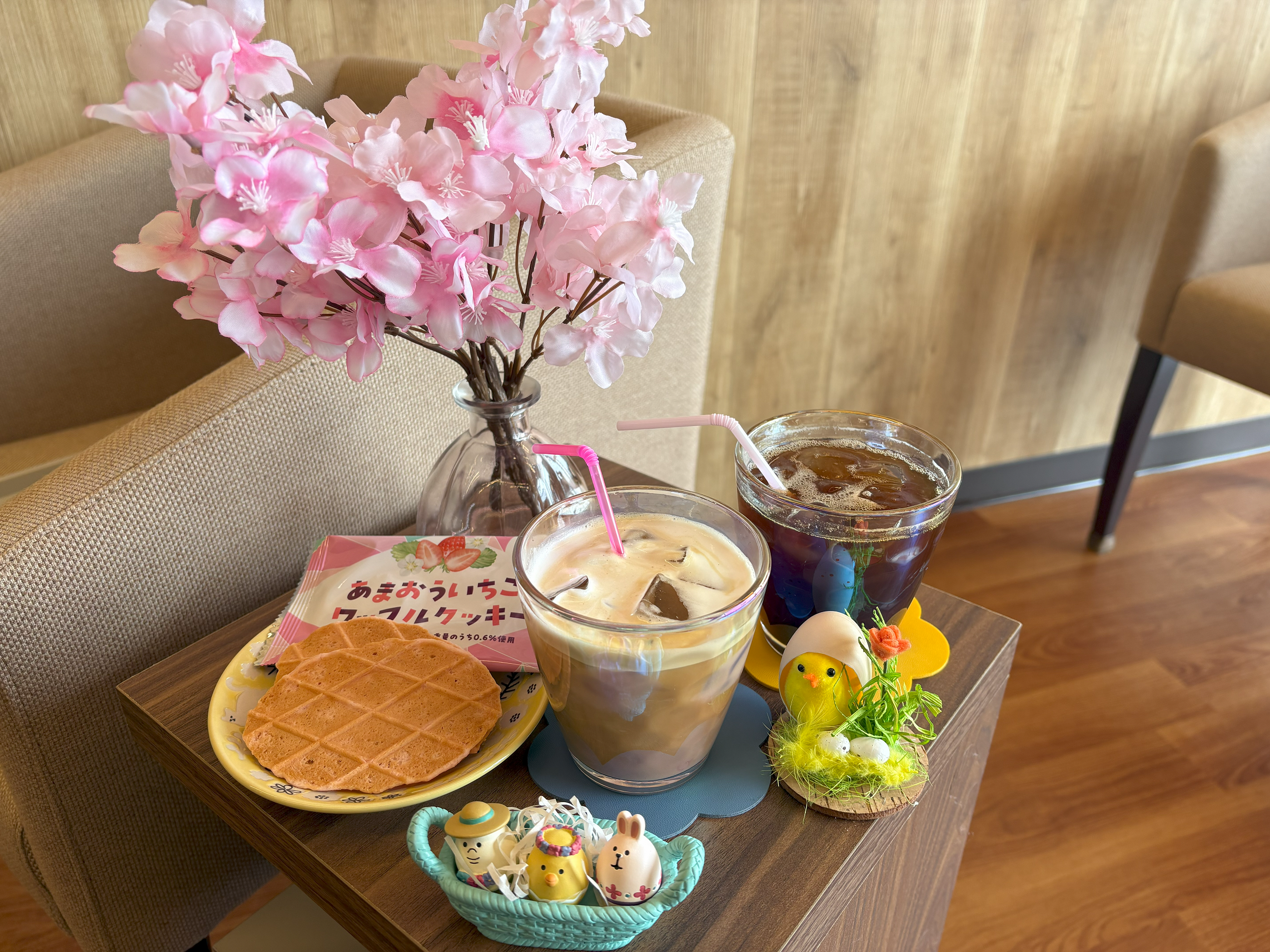 🍓4月のスイーツは福岡産のワッフルクッキーです🍓